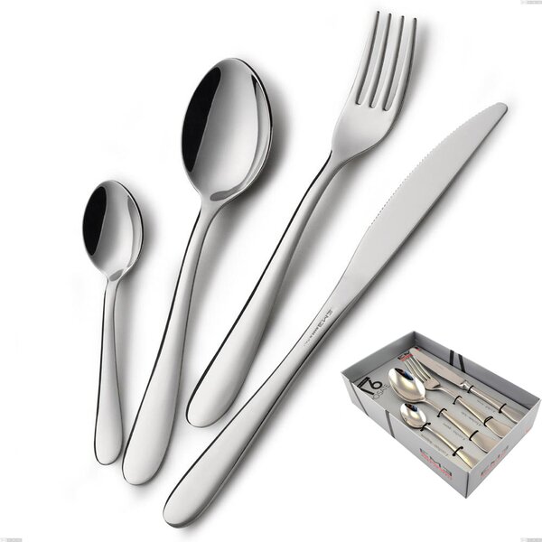 Confezione vetrina 16 pezzi coltello economico Segno, Acciaio inox 18/10 (AISI304), spessore 1.8 mm