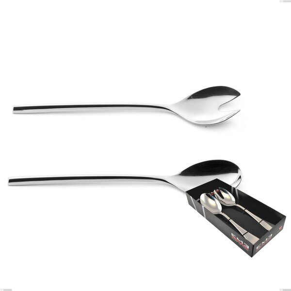 Confezione vetrina 2 pezzi insalata Vanity, Acciaio inox 18/10 (AISI304), forgiate, spessore Forgiate