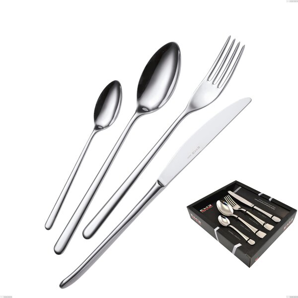 Confezione vetrina 24 pezzi Venice, Acciaio inox 18/10 (AISI304), spessore 4.00 mm