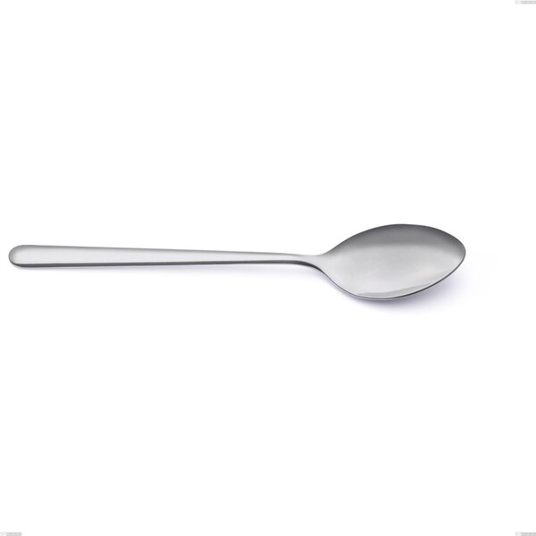Cucchiaio da servizio venice sabbiato, Acciaio inox Aisi 304 Posate sabbiate, spessore 4 mm, lunghezza 260 mm
