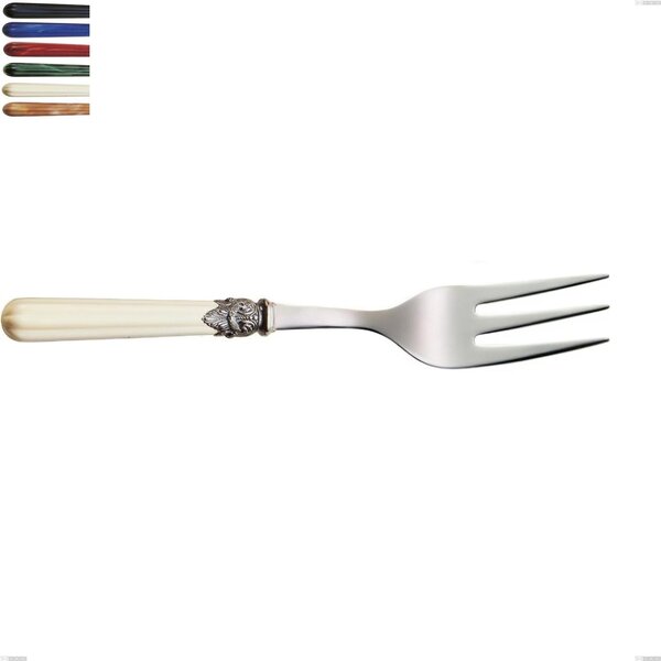 Forchetta da servizio versailles, Acciaio 18/10 AISI 304 Lucido manicatura acrilico , lunghezza 233 mm