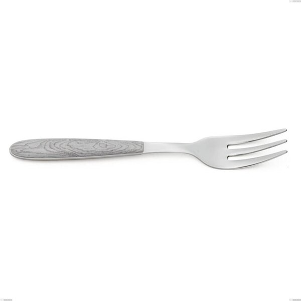 Forchetta dolce vero betulla, acciaio 18.0, manicatura pbt sublimato acciaio lucido, lunghezza 150 mm