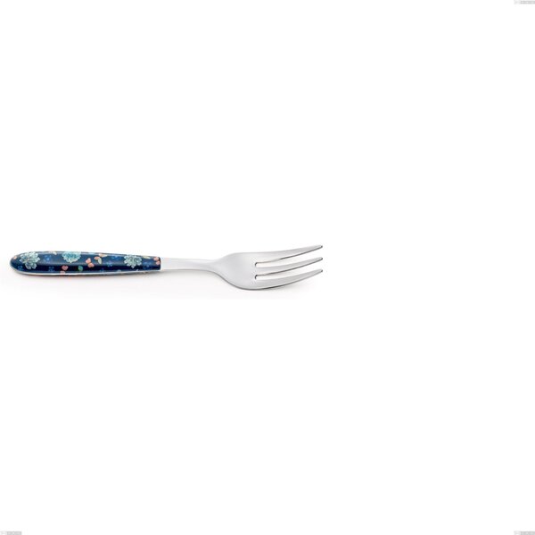 Forchetta dolce vero garden, acciaio 18.0 nickel free, manicatura pbt sublimato acciaio lucido, lunghezza 150 mm