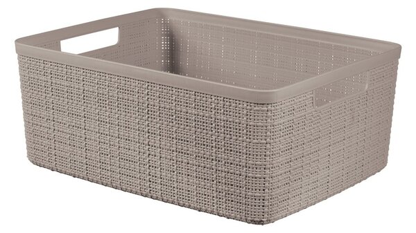Cesto contenitivo in plastica 36x28x15 cm Jute M – Curver