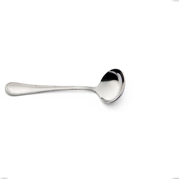 Cucchiaio brodo Luigi XVI, Acciaio Inox 18.10 (AISI304), spessore 3.00 mm, Lunghezza 168 mm