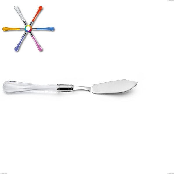 Coltello pesce Zaffiro, (acciaio 18.10 aisi304), manico in metacrilato