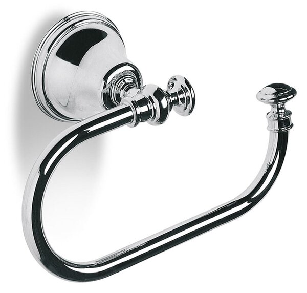 Portarotolo Anello per carta igienica LIBERTY 20,5x9,0xh13,0 cm in acciaio inox lucido