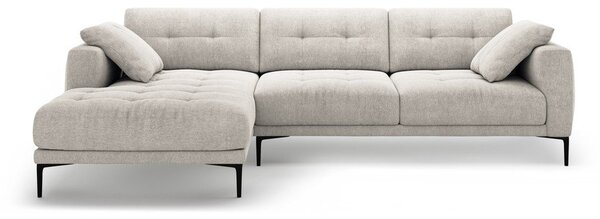 Divano angolare beige (con penisola a sinistra/con chaise lounge) Bemy – Micadoni
