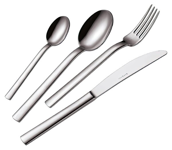 Servizio Posate 24 Pezzi CHEF in acciaio inox 1810 lucidato a specchio spessore 4 mm