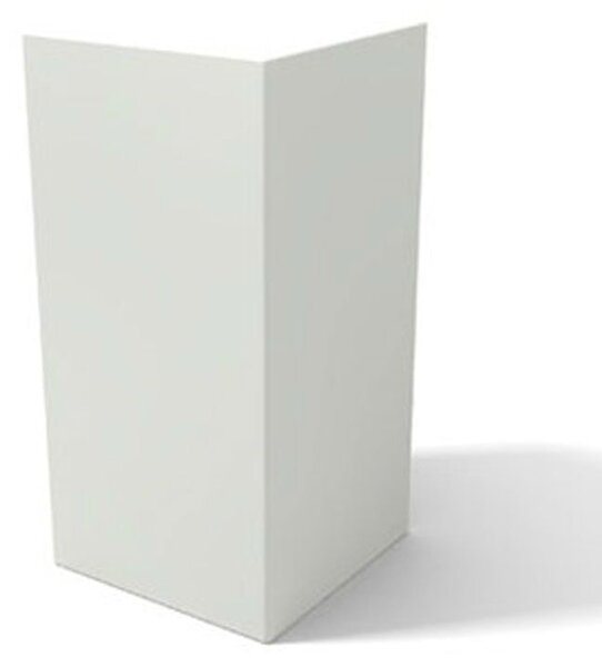 Cubo Icebar Glicine IN Polietilene 45x45xh 90 cm colore Bianco