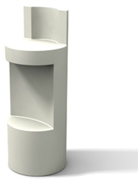 Sgabello Pandisky Bianco