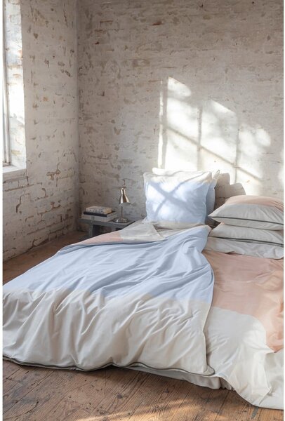 Set per letto singolo azzurro in percalle in cotone 140x200 cm Colore - Mette Ditmer Denmark