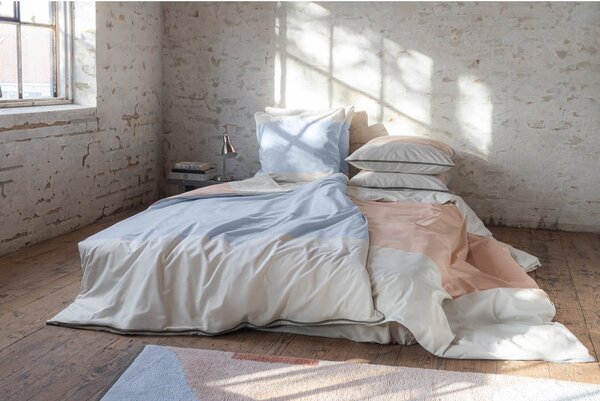 Set per letto singolo azzurro in percalle in cotone 140x200 cm Colore - Mette Ditmer Denmark
