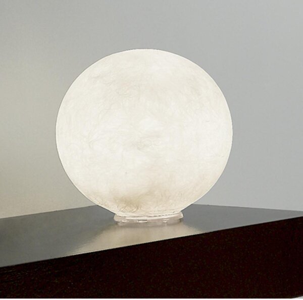 Lampada da Tavolo T.moon Micron in nebulite � 18 Nebulite Bianco