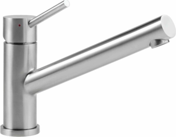 Miscelatore Villeroy & Boch Como / acciaio inox / bocca fissa / bassa pressione (9251 11 21)
