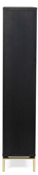 Libreria nera 90x173 cm Pimlico - Woodman