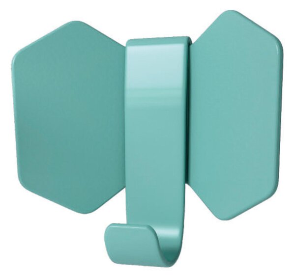 Gancio appendiabiti singolo da Parete DUMBO struttura in metallo 7.5x3,5xh7,5 cm in struttura laccata vari colori