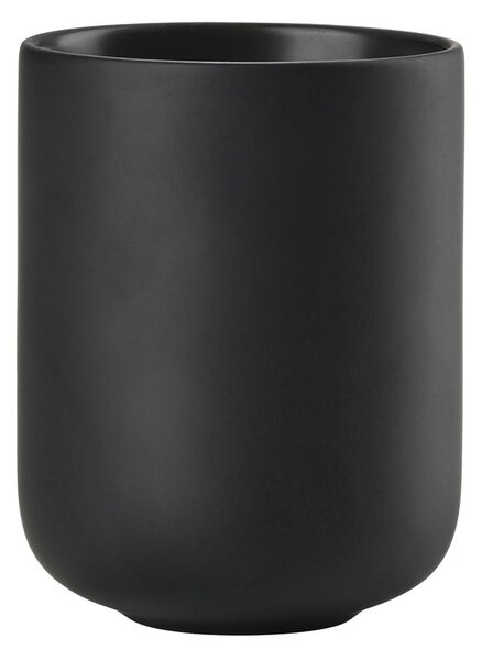 Portaspazzolino nero in gres Sensu – Zone