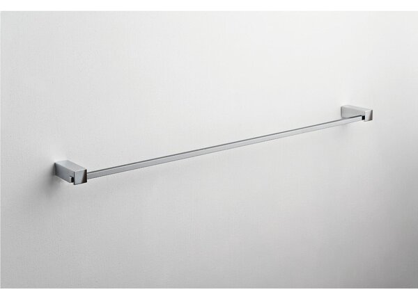 Maniglione Porta asciugamano da BAGNO CIRPO 60x6xh2 cm in finitura cromo lucido fissaggio a viti