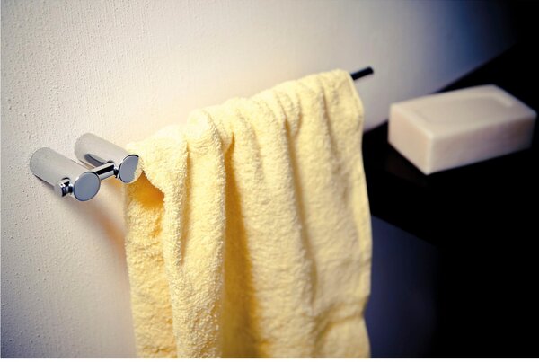 Porta asciugamani Bidet KIOS 30x5xh2 cm in finitura cromo lucido Garanzia contro la corrosione
