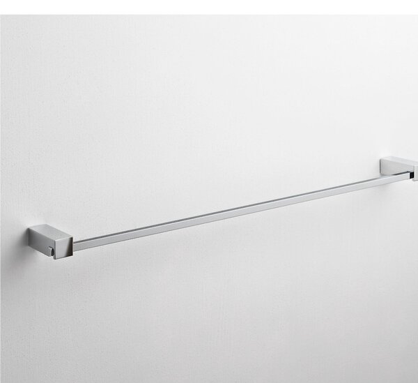 Maniglione Porta asciugamano da BAGNO CIRPO 50x6xh2 cm in finitura cromo lucido fissaggio a viti
