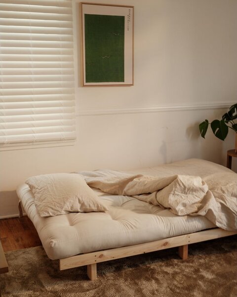 Divano variabile Blu petrolio Lean Raw - Karup Design
