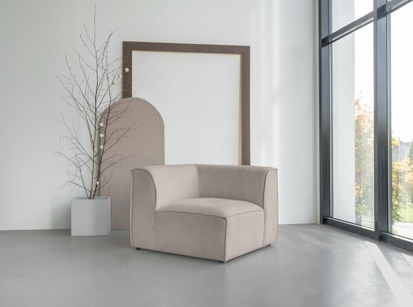 Divano componibile beige (con composizione variabile) Flex Felix – Miuform