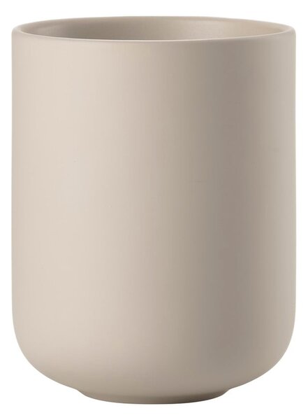 Portaspazzolino beige in gres Sensu – Zone