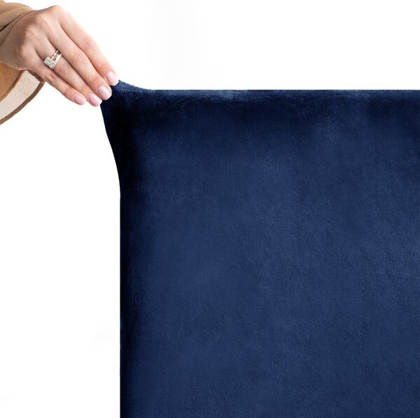 Coprisedia blu con rivestimento elastico per sedie 48 cm Sento – Restilo