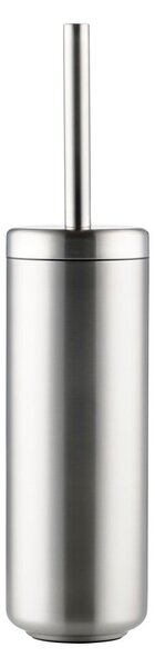 Scopino WC color argento opaco in acciaio inox Ume – Zone