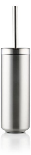 Scopino WC color argento opaco in acciaio inox Ume – Zone