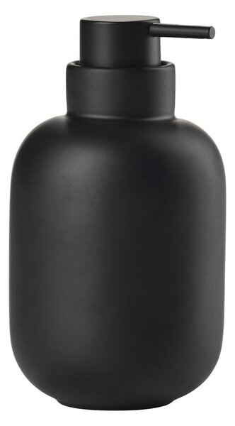 Dispenser per sapone nero in gres 300 ml Sensu – Zone
