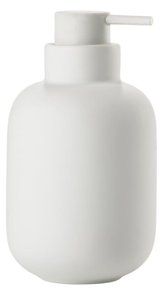 Dispenser per sapone bianco in gres 300 ml Sensu – Zone