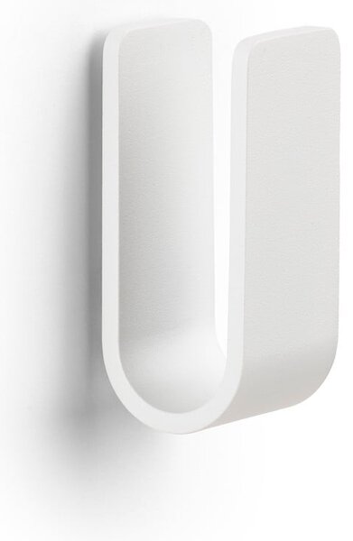 Gancio da parete bianco in metallo Ume – Zone