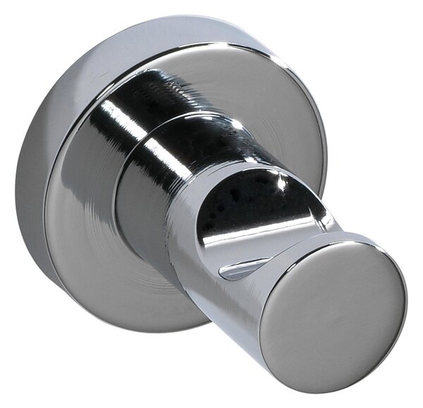 Appendiabito singolo in ottone cromato DECO 3,5x4xh3,5 cm stile retr� cromo lucido