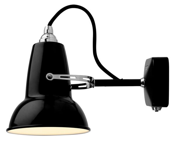 Applique da parete Anglepoise, Original 1227, Nero, Soggiorno, Metallo, Industriale