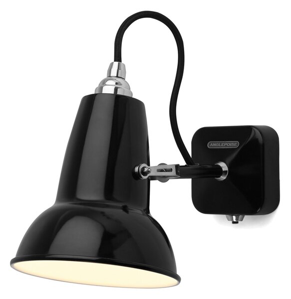 Applique da parete Anglepoise, Original 1227, Nero, Soggiorno, Metallo, Industriale