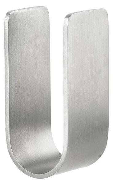 Gancio da parete color argento opaco in metallo Ume – Zone