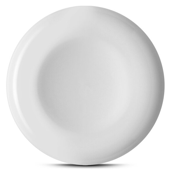 Piatti Frutta set pezzi 6 posti tavola in porcellana con decoro Sottosmalto Collezione Mitika lavabile in lavastoviglie Bianco Ostuni