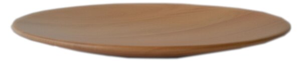 Centrotavola, portafrutta in Legno di Ontano diametro 40xh 3,5 cm colore Legno naturale