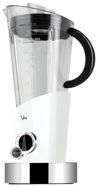 FRULLATORE Elettronico Vela Evolution Dimensioni 22x17x42 cm - peso 3 kg 1,5 LT 500 WATT 4 VELOCITA' colore notte bianca