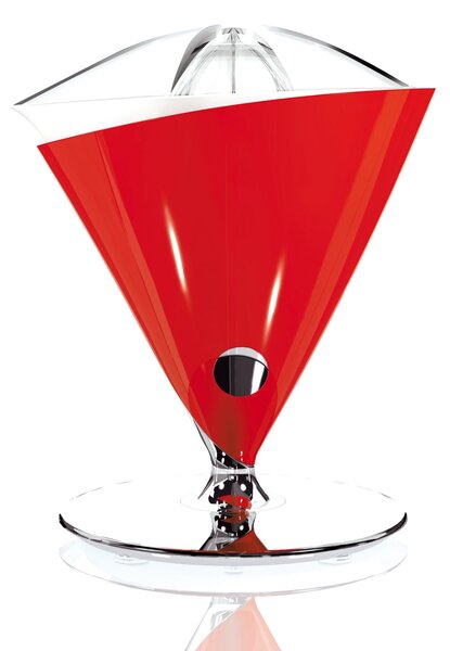 Spremiagrumi Elettrico VITA Bugatti con Caraffa in vetro soffiato temperato inclusa diametro 22,5xh 29 cm Capacit� 0.6 litri Rosso Lucido