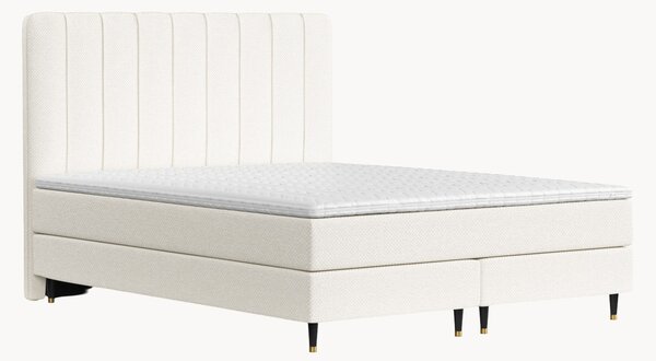 Letto boxspring fatto a mano Kobbe, H3
