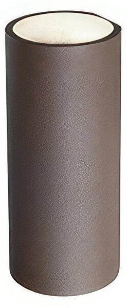 Applique in alluminio pressofuso SIRIO APPLIQUE DOPPIA Dimensioni � 8,1xh 18 cm Diffusore in vetro trasparente6W 6W LED 3000K colore CAFFE'