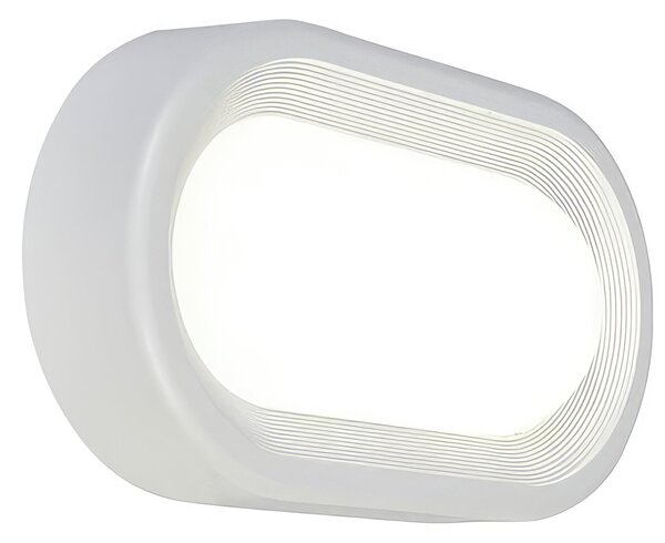 Plafoniera in termoplastico ORION PLAFONIERA OVALE 18W LED 4000K Dimensioni 31x6,4xh 17,5cm Diffusore in termoplastico opalino colore BIANCO