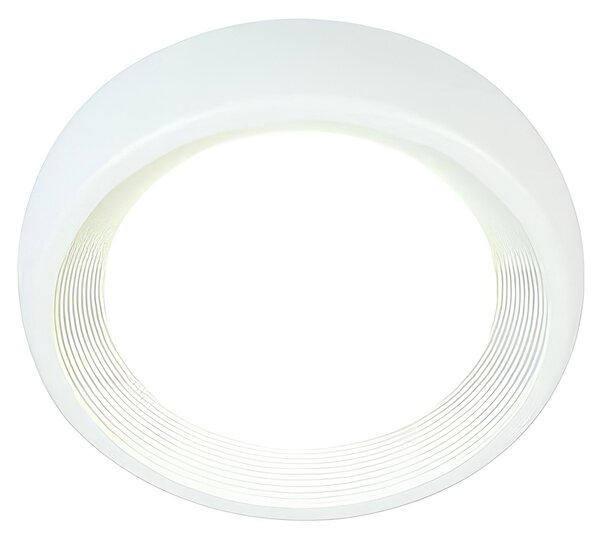 Plafoniera in termoplastico LOFT PLAFONIERA TONDA 8W LED 4000K Dimensioni �19xh6,8 cm Diffusore in termoplastico opalino colore BIANCO