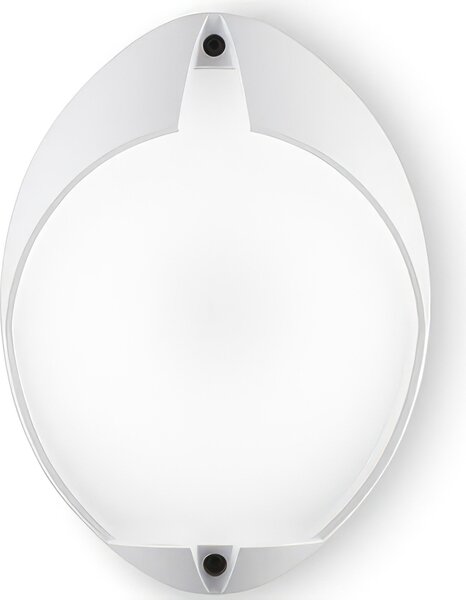 Applique verticale in alluminio pressofuso di alta qualit� COCOUP APPLIQUE VERTICALE 7W LED 4000K Dimensioni 17x9,1x h 23 cm Diffusore in termoplastico opalino colore BIANCO