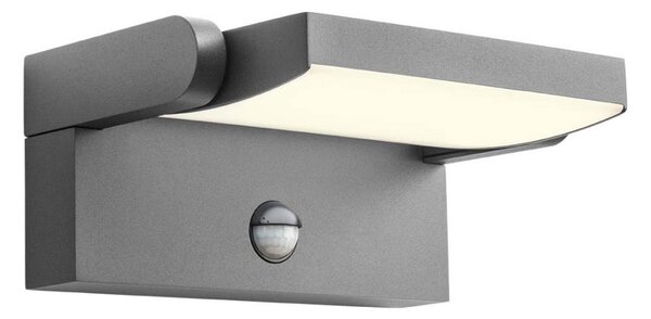 Redo 90587 - Lampada da esterno LED con sensore FLIP LED/20W/230V 3000K IP54 antracite