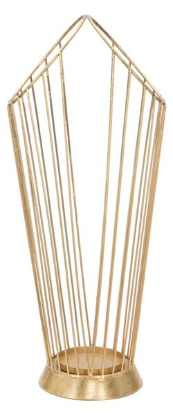 Portaombrelli Rotondo In metallo Dorato GLAM STICK Dimensioni 25,5x18,5xh 60 cm peso 1,9 kg, decori stick colore oro