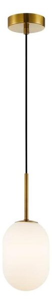 Lampadario a sospensione con filo ALIAS 1xG9/8W/230V diametro 12 cm oro